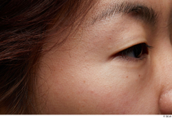 Eye Face Cheek Skin Woman Asian Slim Studio photo references